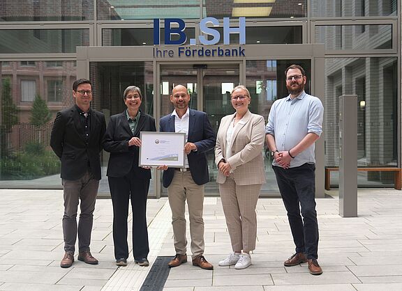 Auszeichnungsübergabe Fahrradfreundlicher Arbeitgeber in Gold Auszeichnungsübergabe Fahrradfreundlicher Arbeitgeber in Silber